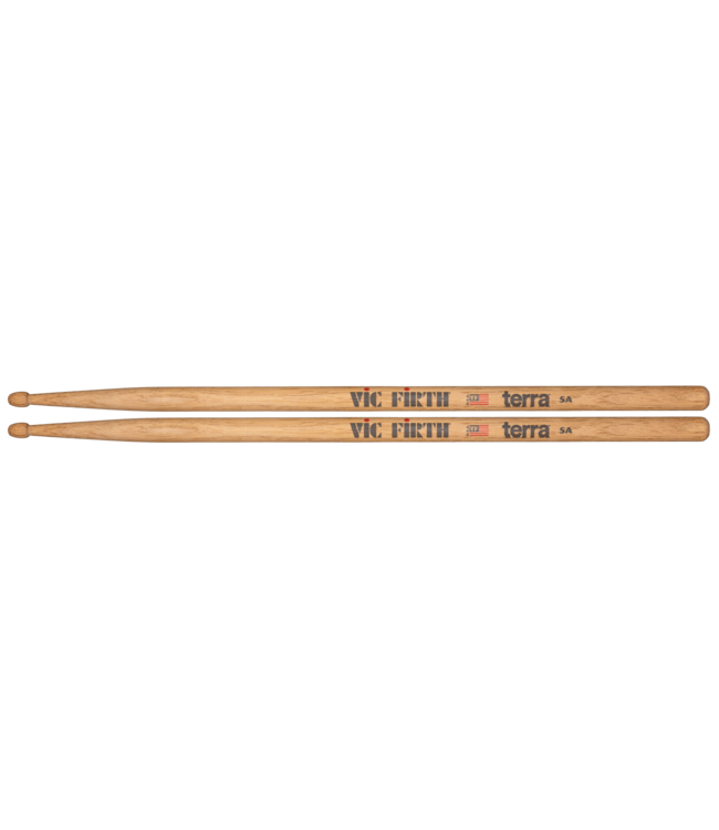 Vic Firth 5AT Terra Series Drumsticks, Wood Tip