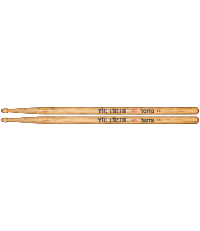 Vic Firth 5BT Terra Series Drumsicks, Wood Tip