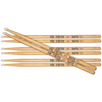 Vic Firth American Classic 7ATN Terra Series Drum Sticks, Nylon