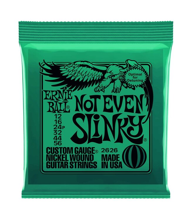 Ernie Ball 2626 Not Even Slinky Electric String Set, 12-56