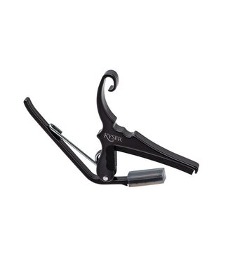 Kyser Kyser Quick-Change 6 String Capo, Black Chrome
