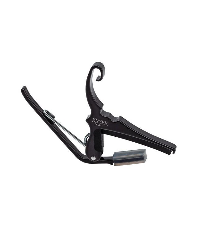 Kyser Quick-Change 6 String Capo, Black Chrome