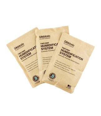 D'Addario D'Addario Humidipak System Replacement Packets, 3-pack