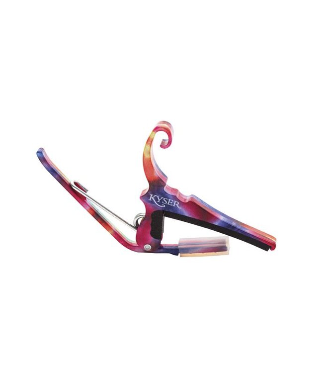 Kyser Quick Change 6 String Capo - Tie Dye