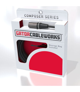 Gator Cases Gator Composer Series XLR Microphone Cable - 30 Foot