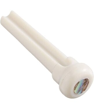 Graph Tech Graph Tech TUSQ Presentation Bridge Pins, 4mm White / Paua Dot (6 Pcs)