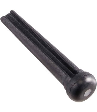 Graph Tech Graph Tech TUSQ Traditional Bridge Pins Martin Style, 2mm Black / Paua Dot (6 Pcs)