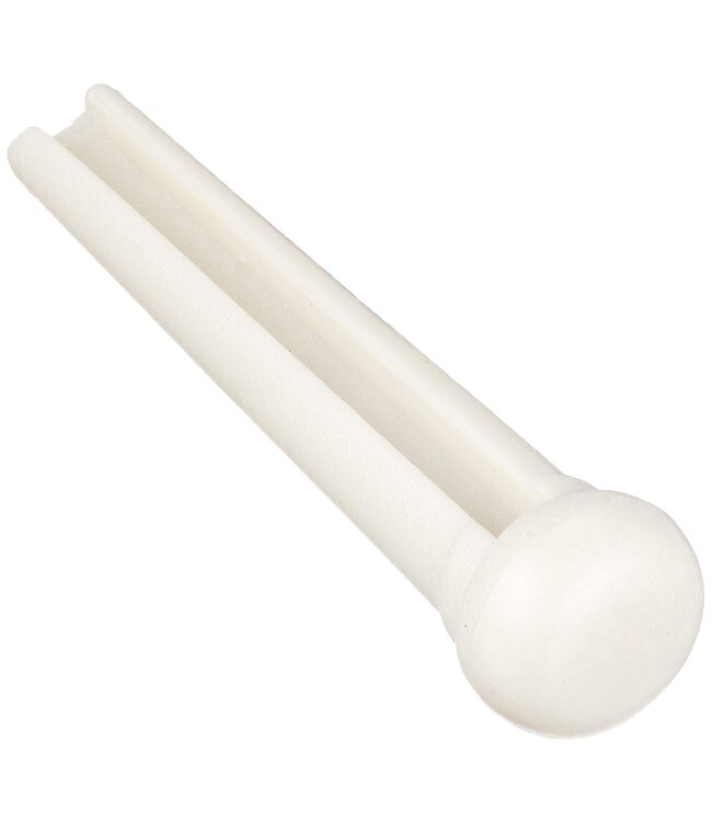 Graph Tech TUSQ Traditional Bridge Pins, No Dot - White (6 Pcs)