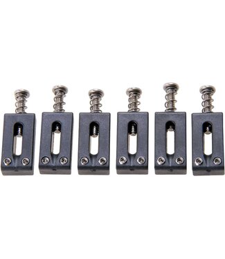 Graph Tech Graph Tech String Saver Saddle Strat & Tele Style 2-3/16" Spaced (6 Pcs)