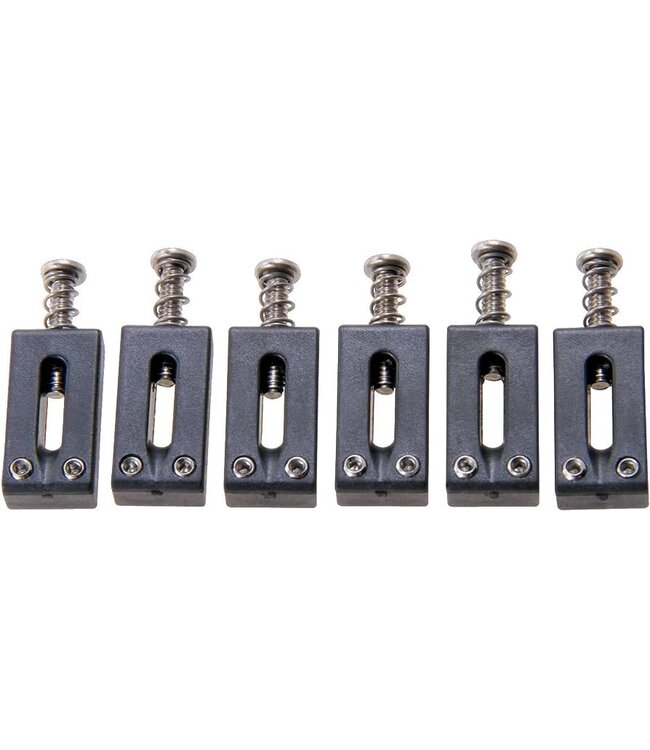 Graph Tech String Saver Saddle Strat & Tele Style 2-3/16" Spaced (6 Pcs)