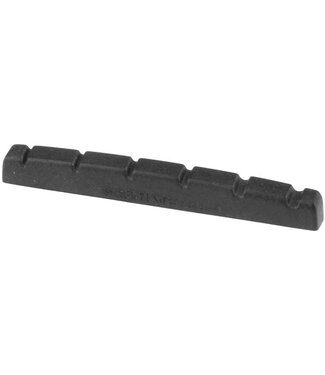 Graph Tech Graph Tech Black TUSQ XL 42mm Flat Bottom Strat Style Nut, Right-Handed