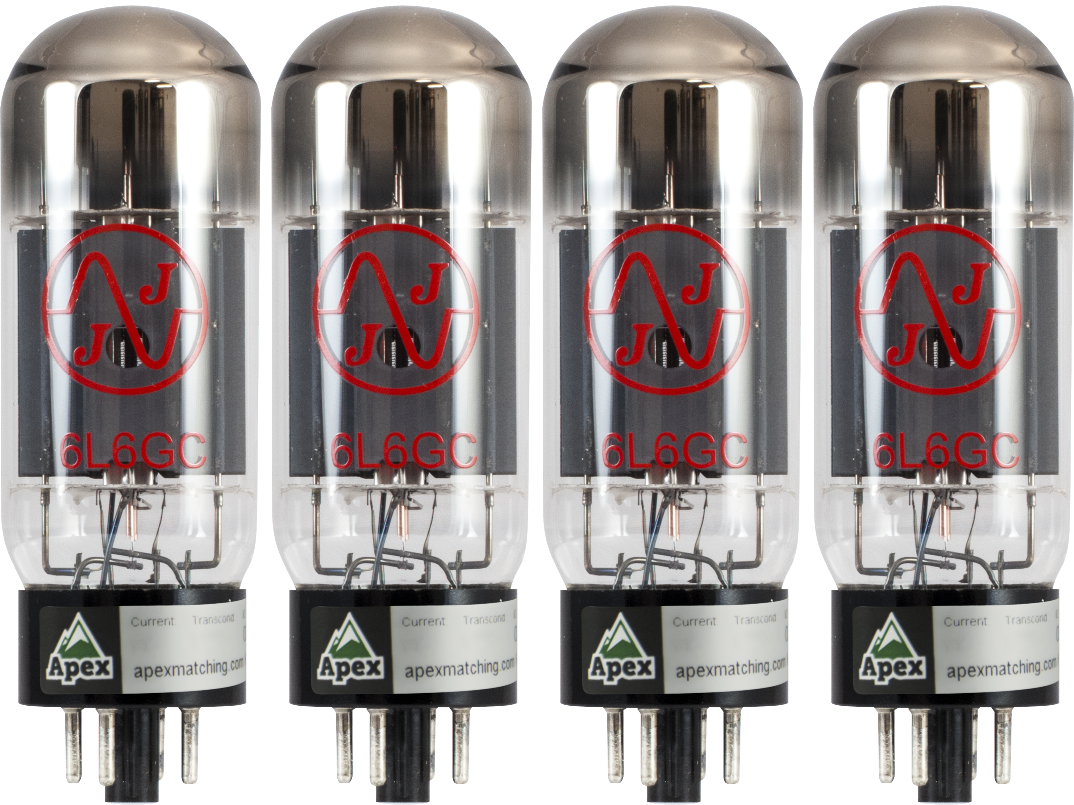 J J 6L6GC Matched Quad Power Tubes - Sims Music