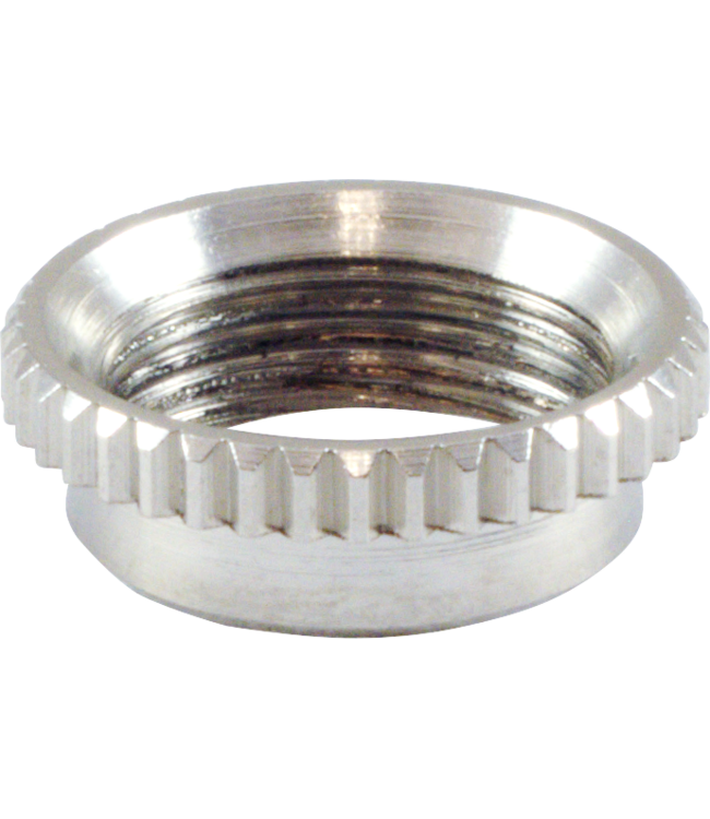 Switchcraft Deep Knurled Nut Replacement for 3-Way Toggle, Nickel