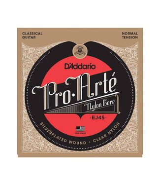 D'Addario D'Addario EJ45 Pro-Arte Nylon Classical Guitar Strings, Normal Tension