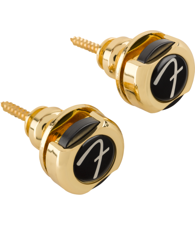 Fender® Infinity 'F' Locks, Gold