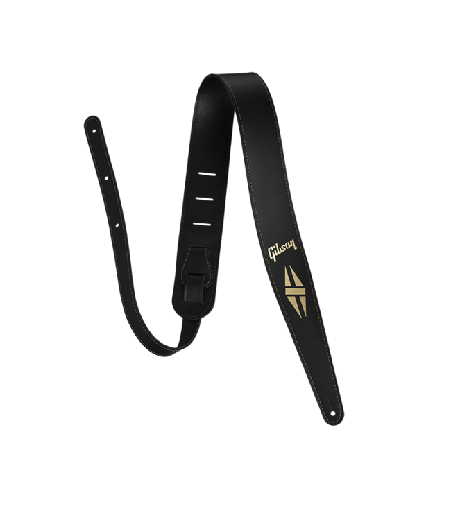 Gibson 'The Split-Diamond' Guitar Strap, Black