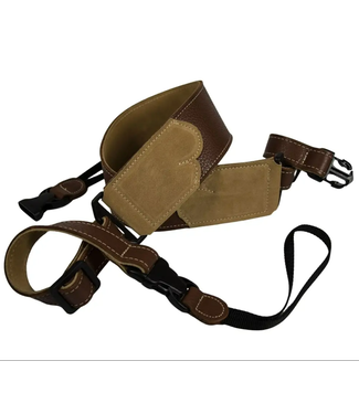 Franklin Franklin 2.5" Glove Leather Banjo Strap with Quick Release, Caramel
