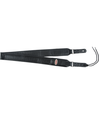 EVH EVH® Premium Leather Strap, Black, 42"-50"