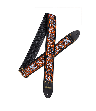 Gibson Gibson 'The Orange Lily' Guitar Strap