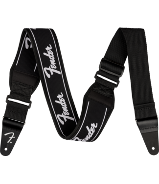 Fender Fender Swell Neoprene Logo Strap, Running Logo, 2.5"