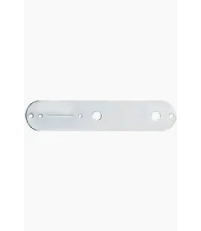 Fender Vintage Telecaster® Control Plate, 2-Hole (Chrome)
