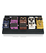 Gator Black Aluminum Pedal Board, Small with Carry Bag