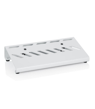 Gator Frameworks Gator Frameworks White Aluminum Pedal Board, Small with Carry Bag