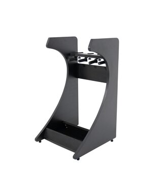 Gator Cases Gator Elite Three Electric/Acoustic Guitar Rack – Black