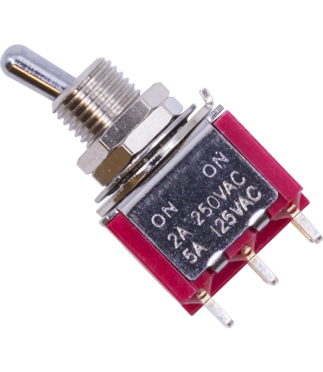 Carling DPDT Mini Toggle, Two Position