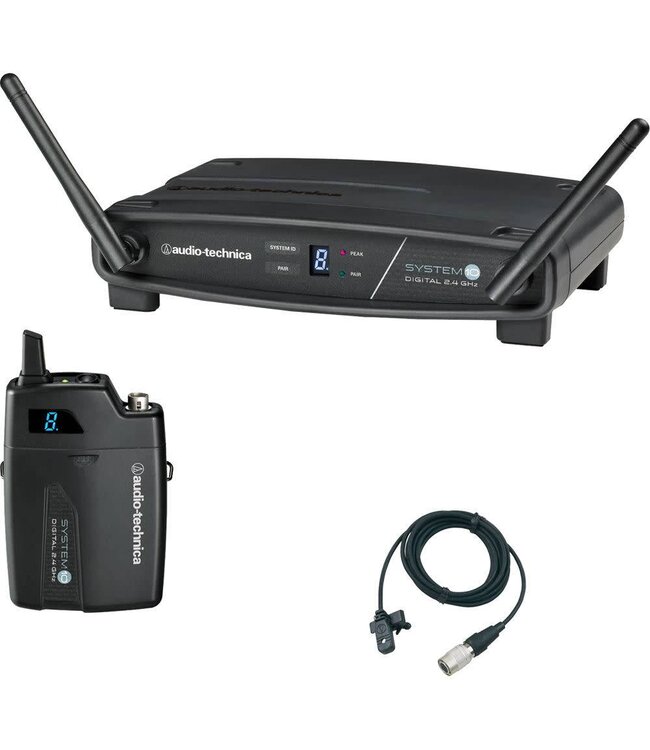 Audio Technica ATW-1101/L Digital Lavalier Microphone System