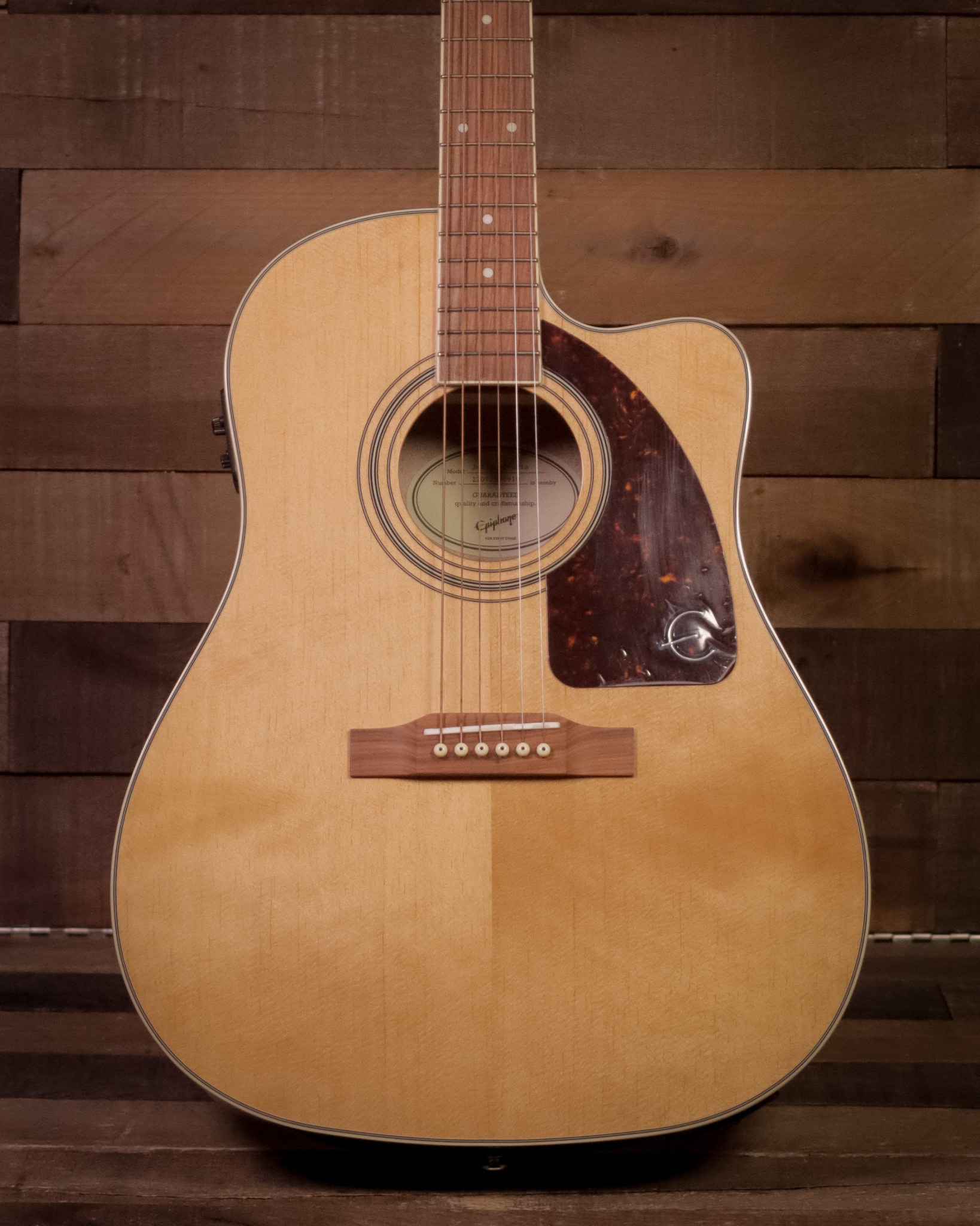 Epiphone AJ-220SCE Solid Top Acoustic Electric