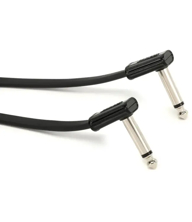 D'Addario Flat Patch Cable, Angle to Same - 3 Foot