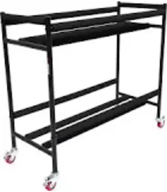 Gator Cases Gator Two-Tier Snare Rack with Locking Casters