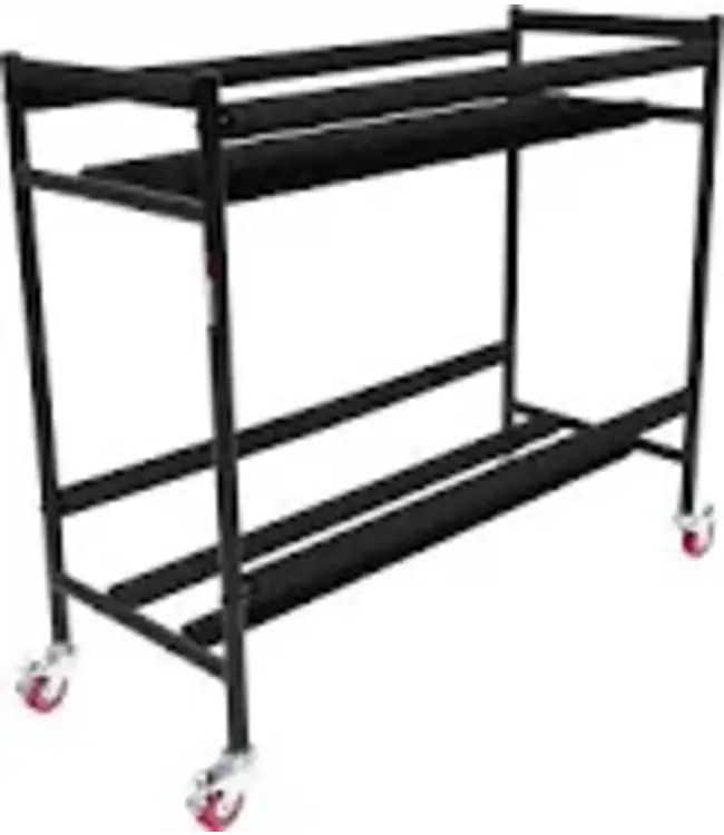 Gator Two-Tier Snare Rack with Locking Casters