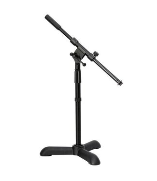 On-Stage On-Stage MS7311B Kick/Amp Boom Mic Stand, Tri-Base- Black