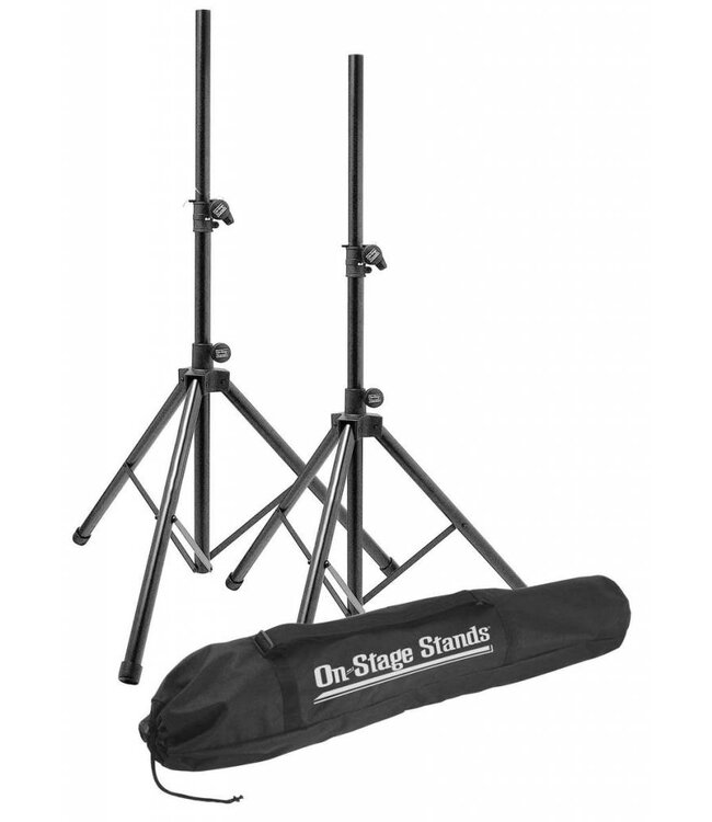On-Stage On-Stage SSP7900 Aluminum Speaker Stand Set with Bag