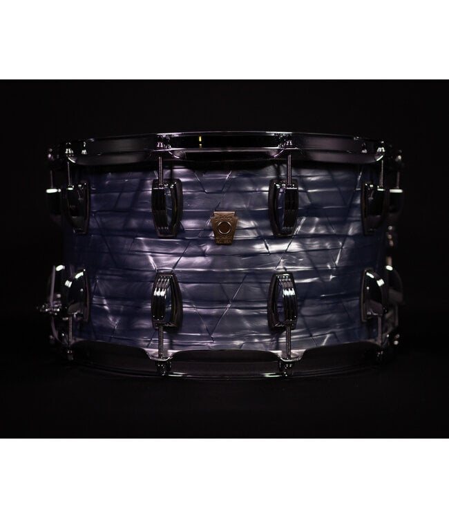 Ludwig Ludwig 14" x  8" Classic Maple Snare Drum, Sky Blue Pearl, P86C Throw Off