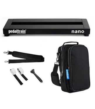 PedalTrain Pedaltrain Nano Pedal Board with Deluxe MX Soft Case