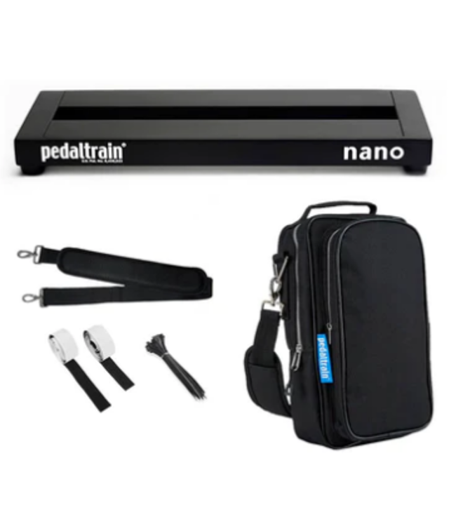 PedalTrain Pedaltrain Nano Pedal Board with Deluxe MX Soft Case