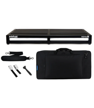 PedalTrain Pedaltrain Novo 32 Pedal Board with Deluxe MX Soft Case