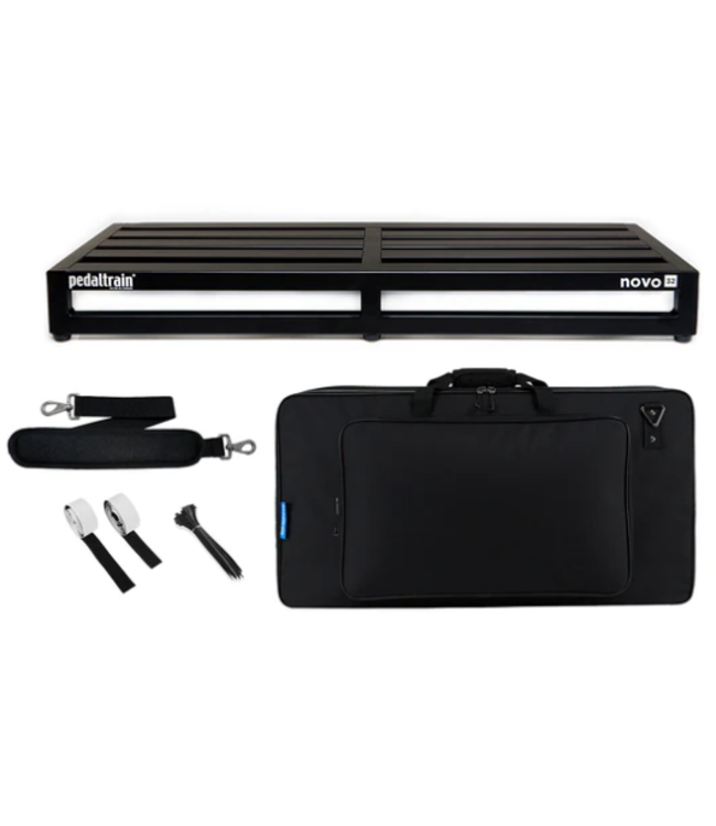 Pedaltrain Novo 32 Pedal Board with Deluxe MX Soft Case