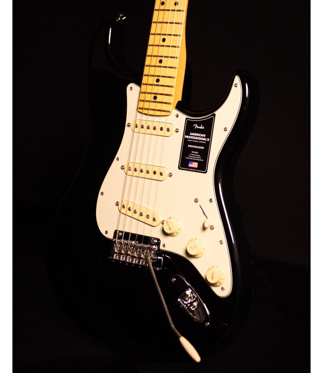 Fender American Professional II Stratocaster, Maple FB, Black