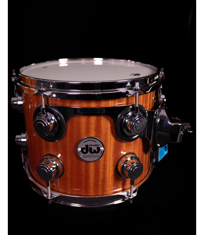 DW 4 Piece Collector's Series Maple Mahogany Shell Pack, Natural Gloss Lacquer