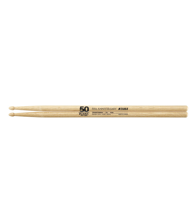 TAMA 50th Limited Drumsticks Oak 7A
