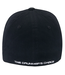 DW Logo FlexFit Baseball Hat, Black Sm/Md