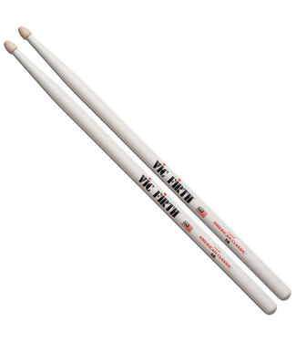 Vic Firth Vic Firth 5BW American Classic 5B Drumsticks -  White Finish