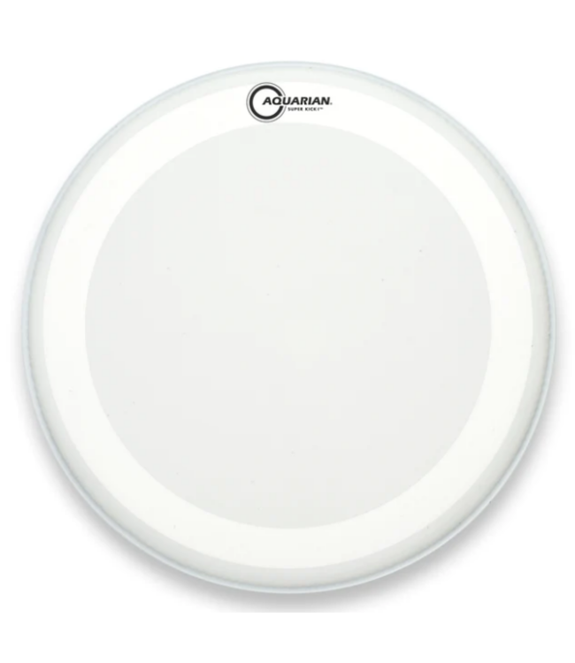 Aquarian 22" Super Kick Coated Single Ply