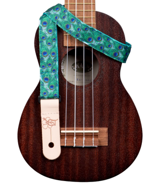 Kala Kala 1.5" Peacock Ukulele Strap