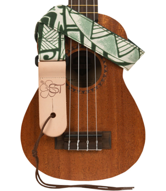 Kala Kala 1.5" Green Tapa Ukulele Strap