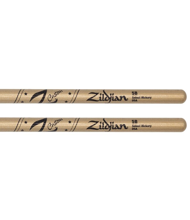 ZIldjian Z Custom LE Drumsticks 5B Wood Tip Gold Chroma